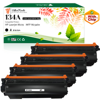 Office Koala 134A Black Toner Cartridges(with Econ Chip), Compatible with  HP LaserJet M209 MFP M234dw, 1100 Pages Yield  (Replacement for OEM Part W1340A)