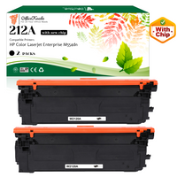 Office Koala 212A Black Toner Cartridges(with New Chip), Compatible with  HP Color LaserJet Enterprise M554dn, 5500 Pages Yield  (Replacement for OEM Part W2120A)