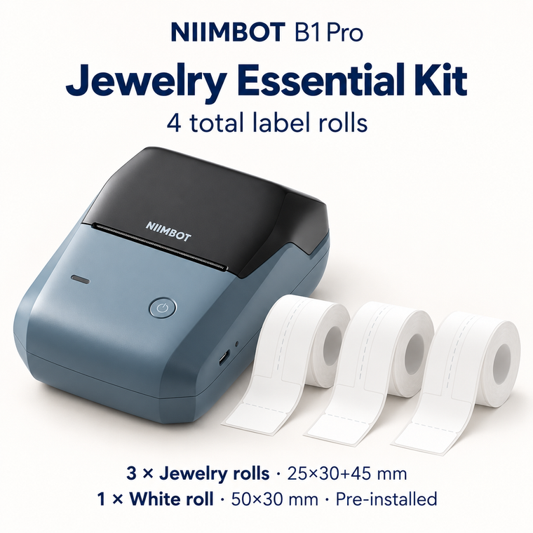 NIIMBOT B1 Pro Jewelry Labeling System