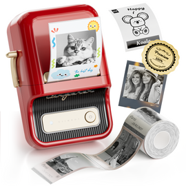 NIIMBOT B21 Pro HD Photo Printer Label Maker, 300DPI HD Label Printer, Ideal for Notes,Photos, Study Graphics, Memo Maker