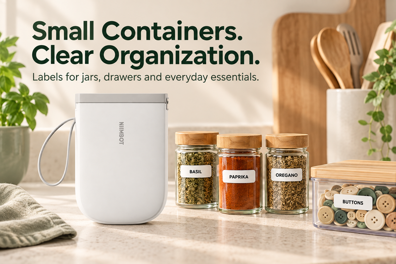 Small containers & storage