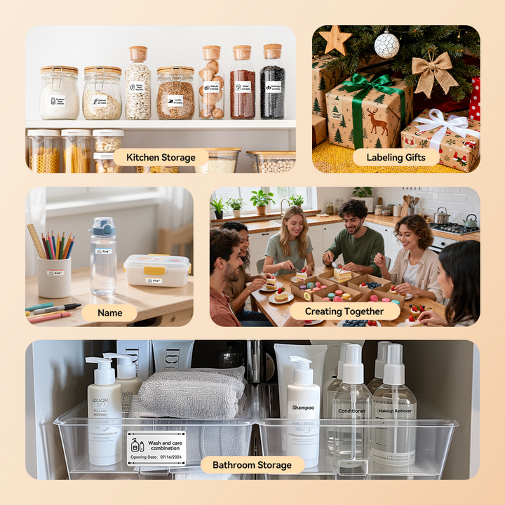 School and craft labels
