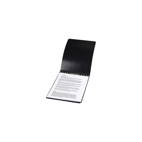 Acco PRESSTEX Report Covers - 2" Folder Capacity - Letter - 8 1/2" x 11" Sheet Size - Folder - 20 pt. Folder Thickness - Tyvek, Leather - Black - Recycled - 1 / Each