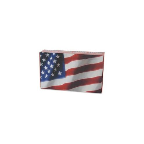 Aurora Carrying Case Pencil - Crack Resistant, Break Resistant - Plastic, Paperboard - U.S. flag - 8.6" Height x 5" Width x 2.3" Depth