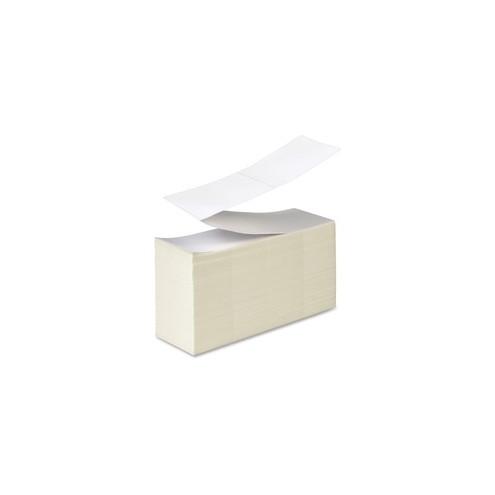 Avery® Industrial Labels for Thermal Printers - Fanfold - Permanent Adhesive - 4" Width x 6" Length - Rectangle - Direct Thermal - White - 2000 / Box