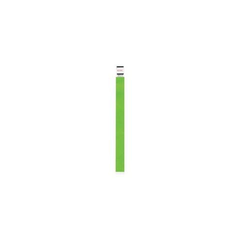 Advantus Neon Tyvek Wristbands - 500 / Pack - Neon Green - Tyvek