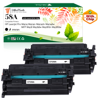 Office Koala 58A Black Toner Cartridges(with OEM Chip), Compatible with  HP LaserJet Pro M404 M404n/M404dn/M404dw MFP M428/M428dw/M428fdn/M428fdw, 3000 Pages Yield  (Replacement for OEM Part CF258A)
