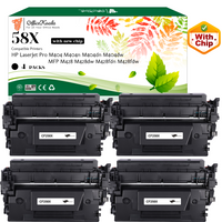 Office Koala 58X Black Toner Cartridges(with New Chip), Compatible with  HP LaserJet Pro M404 M404n/M404dn/M404dw MFP M428/M428dw/M428fdn/M428fdw, 10000 Pages Yield  (Replacement for OEM Part CF258X)