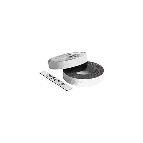 Zeus Magnetic Labeling Tape - 16.67 yd Length x 1" Width - White