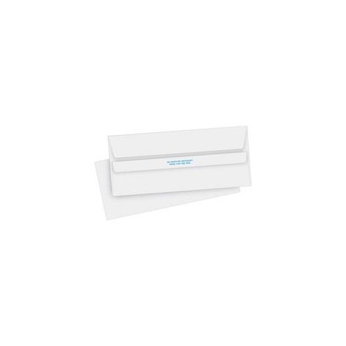 Business Source No. 10 Self-seal Invoice Envelopes - Business - #10 - 4 1/8" Width x 9 1/2" Length - 24 lb - Self-sealing - 500 / Box - White