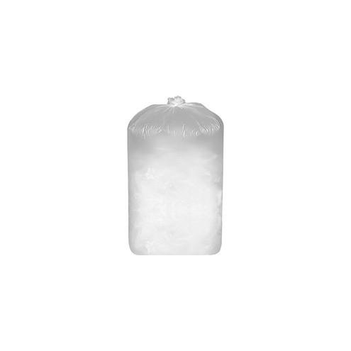Business Source Shredder Bag - 56 gal - 48" Height x 26" Width x 18" Depth - 100/Box - White