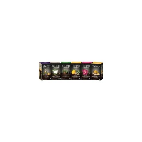 Bigelow Organic Tea Assortment - Earl Grey, English Breakfast, Citrus, Chamomile, Rooibos, Hibiscus, Dandelion, Peach Rooibos - 120 / Carton
