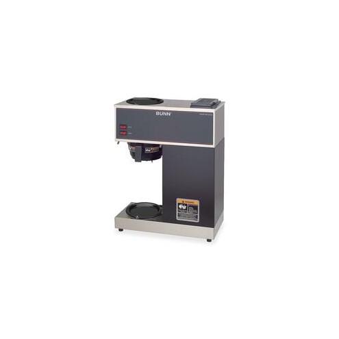 BUNN Pour-O-Matic VPR Coffee Brewer - 2 quart - 12 Cup(s) - Multi-serve - Stainless Steel