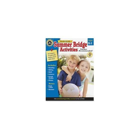 Summer Bridge Grade K-1 Activities Workbook Activity Printed Book Printed Book - Carson-Dellosa Publishing Publication - Book - Grade K-1