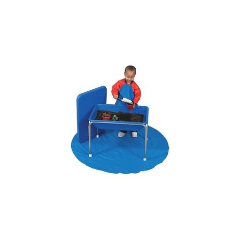 Children's Factory Small Sensory Table and Lid Set - Rectangle Top - Four Leg Base - 4 Legs - 28.50" Table Top Length x 20.50" Table Top Width - 20.50" Height - Blue, White - Plastic