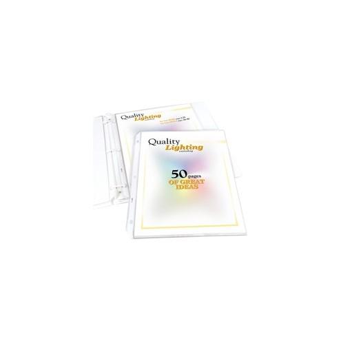 C-Line High Capacity Heavyweight Poly Sheet Protectors - Clear, Top Loading, 11 x 8-1/2, 25/BX, 62020