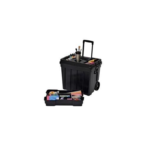 Continental Tuff Box Portable Tool Organizer - 20.3" Height x 23.5" Width x 15.5" Depth - Yellow - 1Each