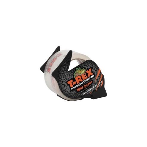T-REX Packaging Tape with Dispenser - 35 yd Length x 1.88" Width - Dispenser Included - 1 Each - Clear