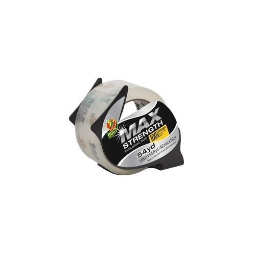 Duck Brand Brand Max Strength Packaging Tape - 3.1 mil Thickness - Dispenser Included - 1 Each - Clear