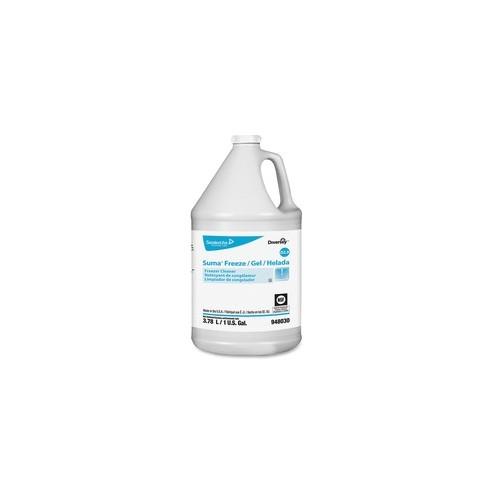 Diversey Suma Freeze D2.9 Freezer Cleaner - Ready-To-Use Liquid - 128 fl oz (4 quart) - 4 / Carton - Blue