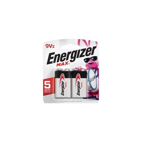 Eveready Max Alkaline 9-Volt Battery - For Multipurpose - 9V - 9 V DC - Alkaline - 96 / Carton