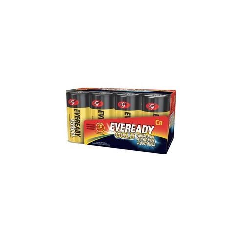 Eveready Gold Alkaline C Batteries - For Multipurpose - C - Alkaline - 96 / Carton