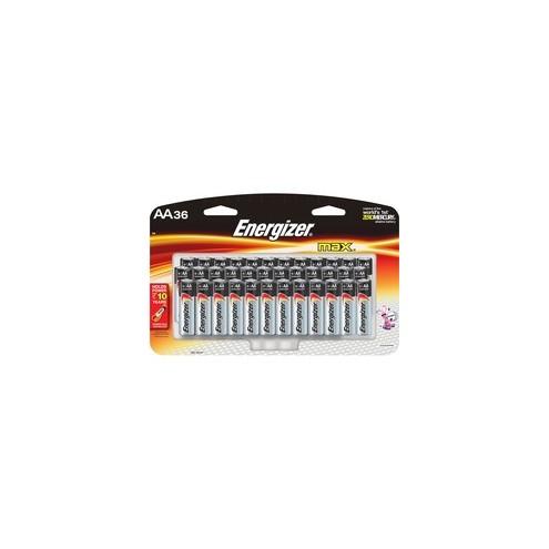 Energizer Max Alkaline AA Batteries - For Multipurpose - AA - Alkaline - 216 / Carton
