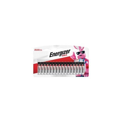 Energizer Max Alkaline AAA Batteries - For Multipurpose - AAA - Alkaline - 192 / Carton