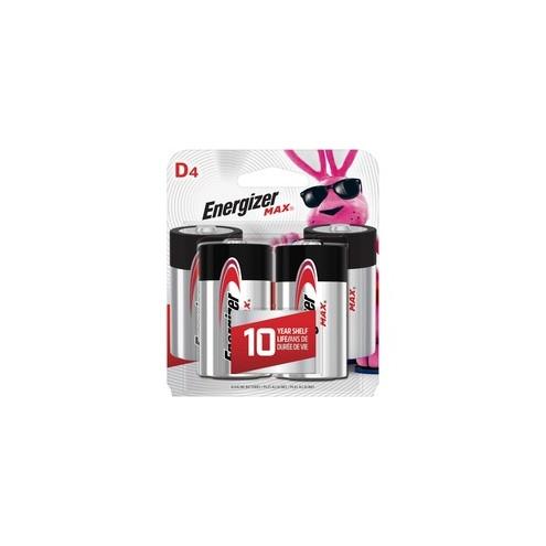 Energizer Max Alkaline D Batteries - For Multipurpose - D - Alkaline - 48 / Carton