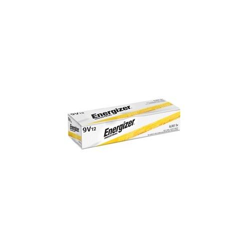 Energizer Industrial Alkaline 9V Battery - For Multipurpose - 9V - 9 V DC - Alkaline - 72 / Carton