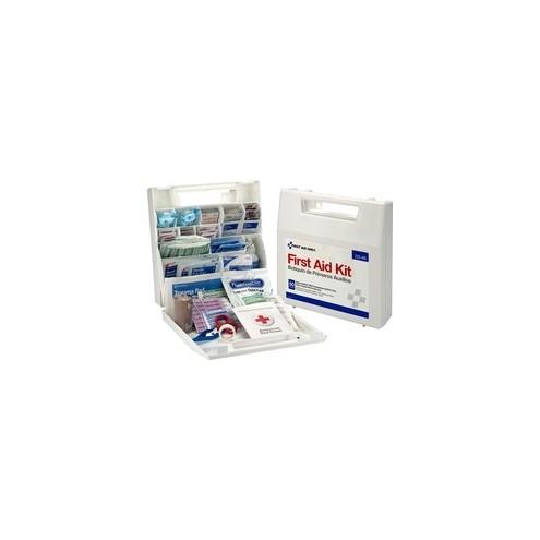 First Aid Only 50-person Worksite First Aid Kit - 196 x Piece(s) For 50 x Individual(s) - 11.3" Height x 10.8" Width x 3" Depth - Plastic Case - 1 Each