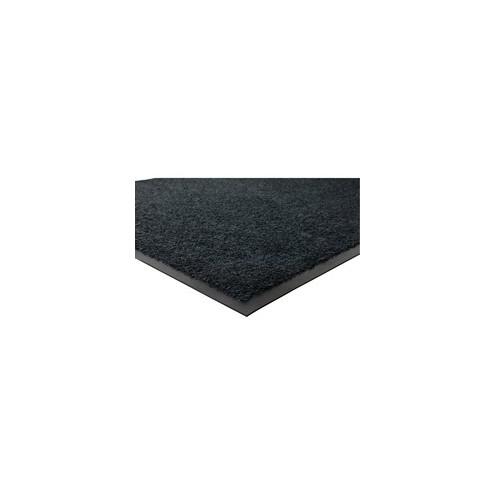 Genuine Joe Platinum Series Indoor Wiper Mats - Warehouse, Indoor - 56" Length x 33.50" Width - Nylon, Rubber - Gray