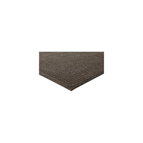 Genuine Joe Ecoguard Floor Mat - Building - 72" Length x 48" Width - Rectangle - Fiber - Brown