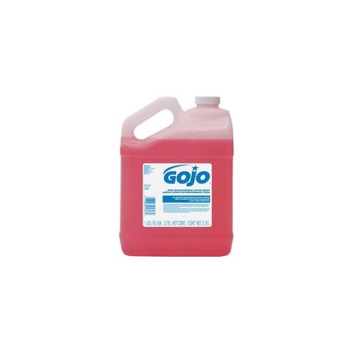 Gojo® Pink Antimicrobial Lotion Soap - 1 gal (3.8 L) - Kill Germs - Hand - Pink - Triclosan-free - 1 Each