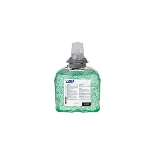 PURELL® TFX Refill Advanced Aloe Sanitizer Gel - 40.6 fl oz (1200 mL) - Kill Germs - Hand - Green - 1 Each