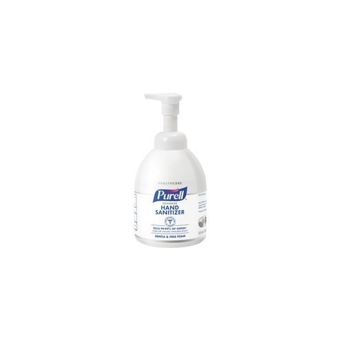 PURELL® Advanced Sanitizer Green Certified Foam - 18.1 fl oz (535 mL) - Pump Bottle Dispenser - Kill Germs - Hand, Skin - Clear - Non-aerosol, Anti-septic - 4 / Carton