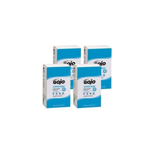 Gojo® Supromax Lotion Hand Cleaner - 67.6 fl oz (2 L) - Adhesive Remover, Soil Remover - Hand - Tan - 4 / Carton