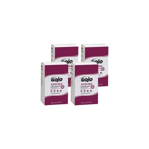 Gojo® PRO TDX Supro Max Cherry Hand Cleaner - Cherry Scent - 67.6 fl oz (2 L) - Adhesive Remover, Soil Remover - Hand - Tan - 4 / Carton