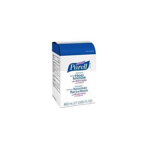 PURELL® 800 mL Bag-in-box Dispenser Hand Sanitizer Refill - 27.1 fl oz (800 mL) - Kill Germs - Hand, Skin - Clear - 1 Each