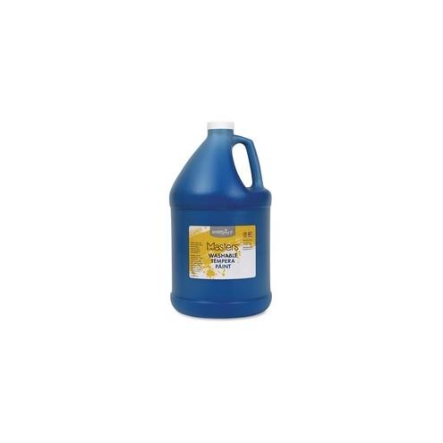 Handy Art Little Masters Washable Tempera Paint Gallon - 1 gal - 1 Each - Blue