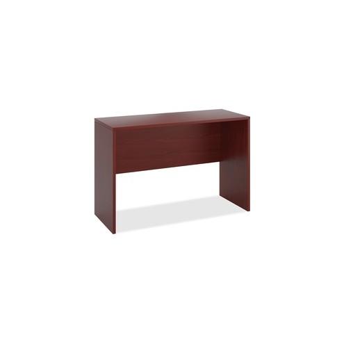 HON 10500 Standing-Height Desk Shell - 60" x 42" x 24" - Square Edge - Material: Wood - Finish: Thermofused Laminate (TFL), Mahogany