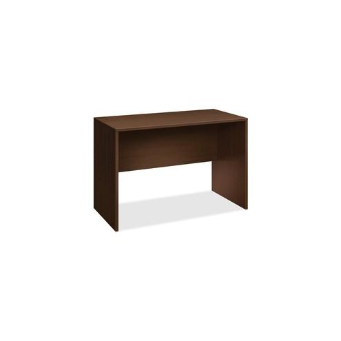 HON 10500 Standing-Height Desk Shell - 60" x 30" x 42" - Square Edge - Material: Wood - Finish: Mocha, Thermofused Laminate (TFL)