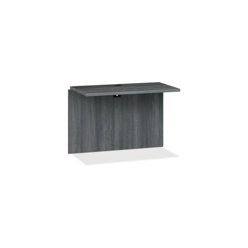 HON 10500 Series Sterling Ash Laminate Desking - 42" x 24" x 29.5" - Material: Wood, Laminate, Particleboard - Finish: Sterling Ash Laminate
