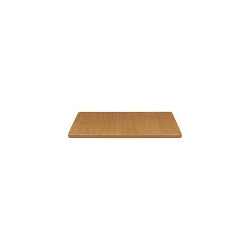 HON Hospitality Square Table Top, 36" - Laminated Square Top - 36" Table Top Length x 36" Table Top Width x 1.13" Table Top Thickness - Harvest