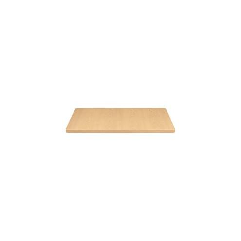 HON Hospitality Square Table Top, 36" - Laminated Square Top - 36" Table Top Length x 36" Table Top Width x 1.13" Table Top Thickness - Assembly Required - Natural Maple