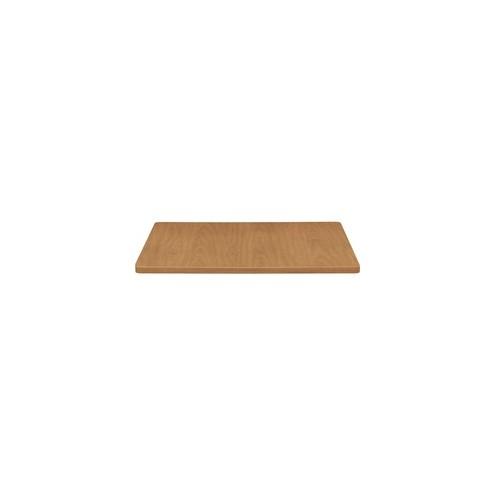 HON Hospitality Square Table Top, 42" - Laminated Square Top - 42" Table Top Length x 42" Table Top Width x 1.13" Table Top Thickness - Assembly Required - Harvest