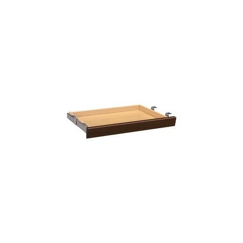 HON Laminate Center Drawer, 26"W - 26" Width x 15" Depth x 2.5" Height - Mocha