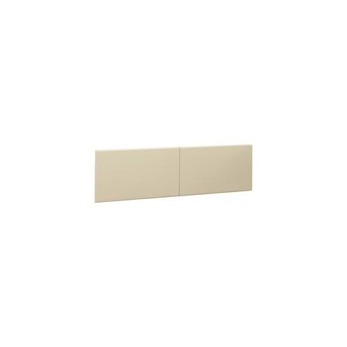 HON 38000 Series Flipper Doors, For 60" - 30" Width x 0.8" Depth x 15" Height - Steel - Putty