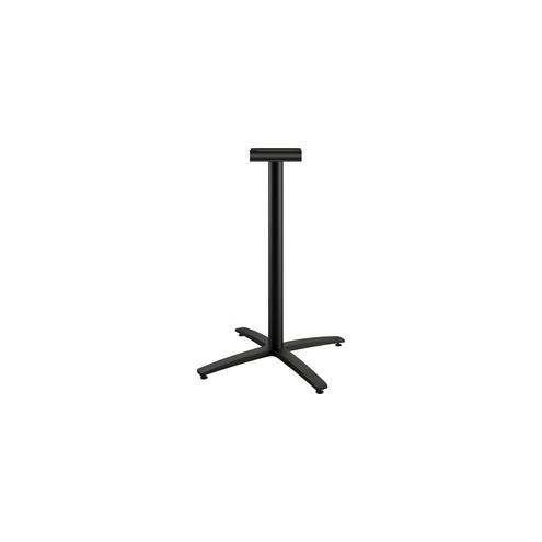 HON Between X-Base, Standing Height - Black X-shaped Base - 41" Height - Assembly Required