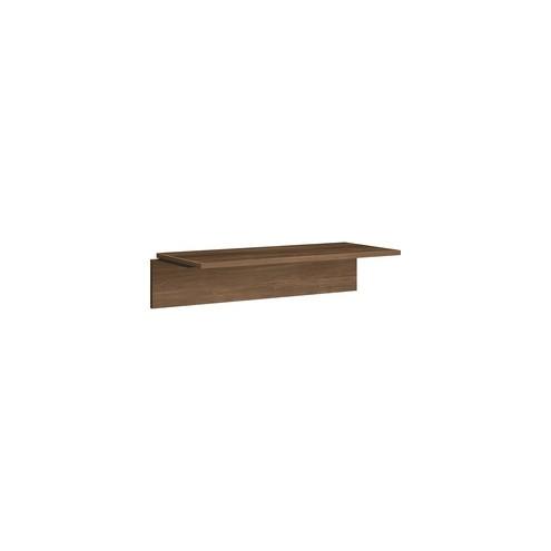 HON 101 Bridge, Pinnacle - 44.5" x 19.9" x 10.5" , 1" Work Surface - Square Edge - Material: Particleboard - Finish: Pinnacle, Thermofused Laminate (TFL)